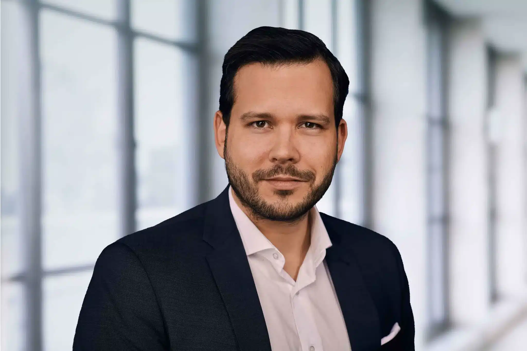 Stephan Gubi, Niederlassungsleiter der BEOS AG in Frankfurt am Main