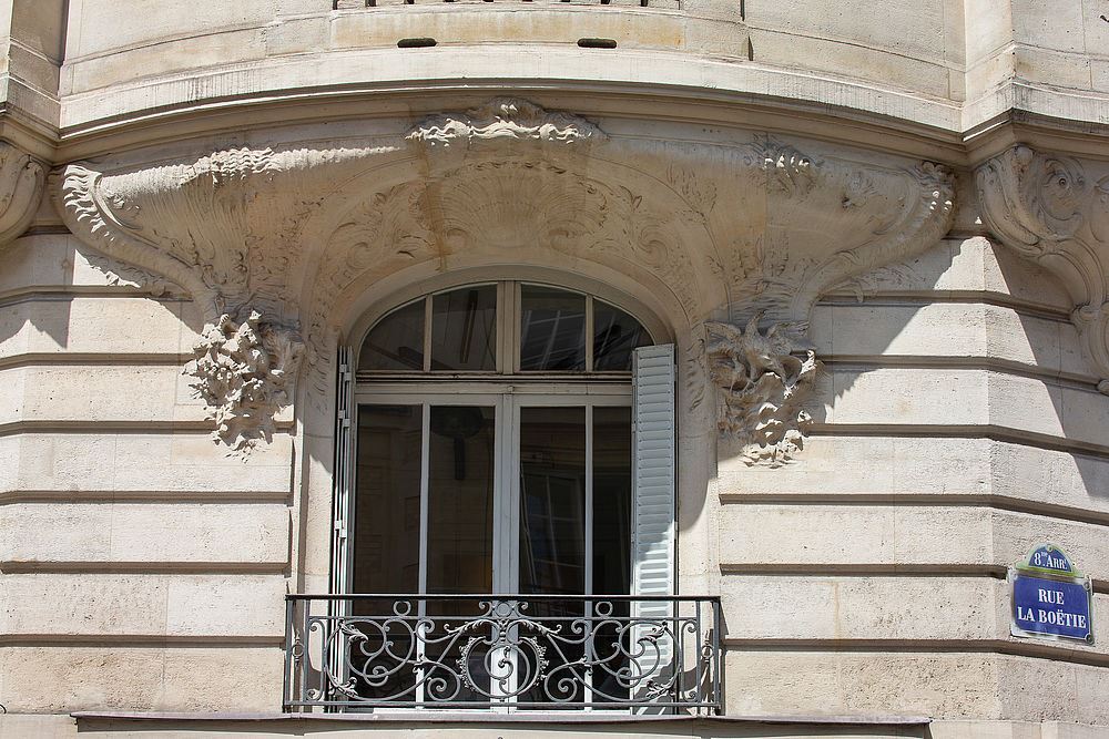 Rue la Boetie, Paris, Frankreich