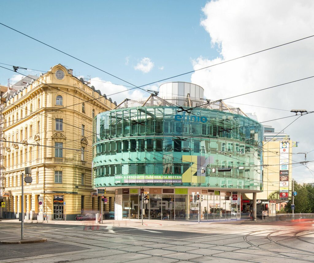 Zentrum Rennweg, Wien, Österreich